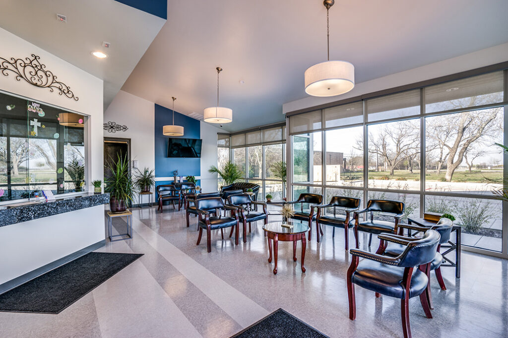 Interior design of medical clinic in Texas