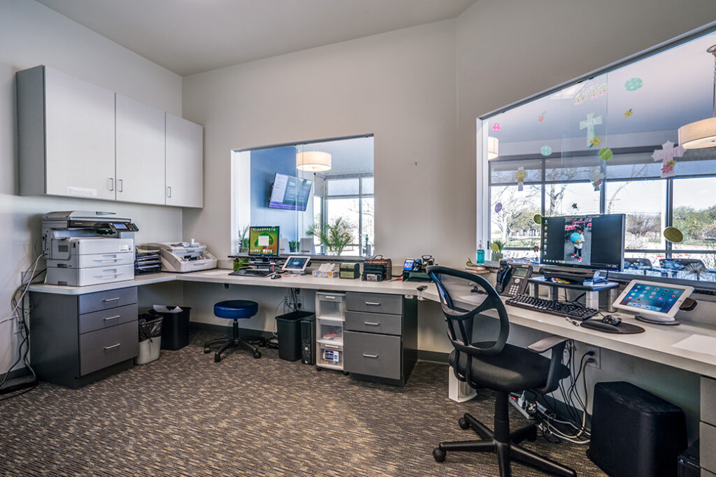 Layout of design for Medical Clinic in Fort Worth
