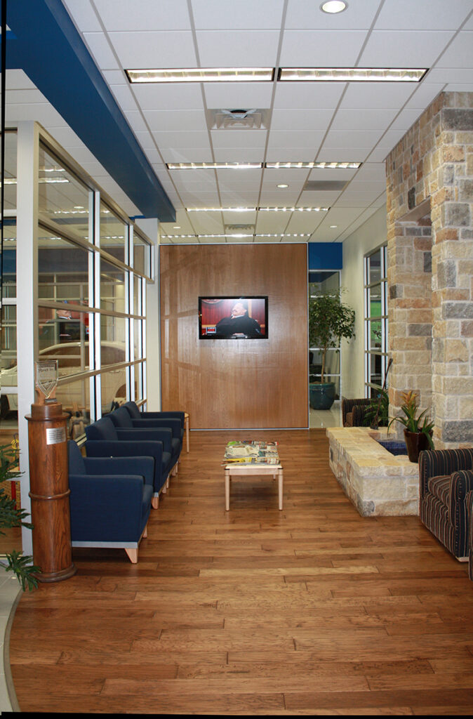 Architect for Autoshop interior