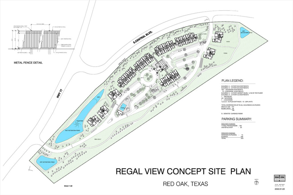 Architecture Masterplan Red Oak Texas