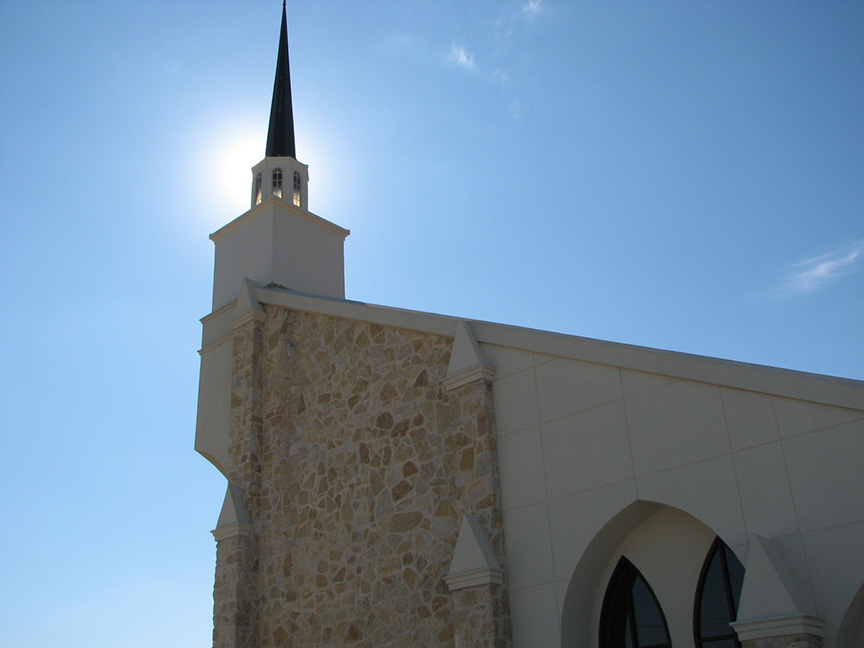 Grace Church Steeple architecture detail