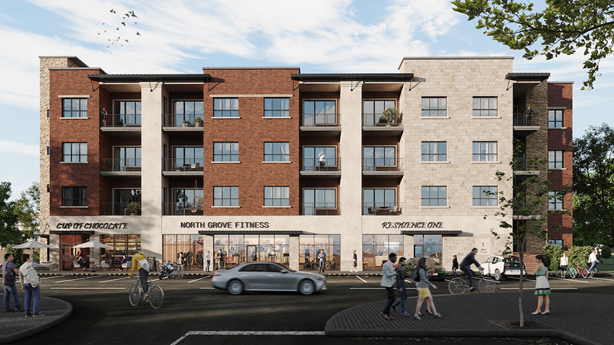 Mixed Use Architecture North Grove