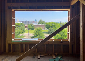 Townhome Architecture Window View