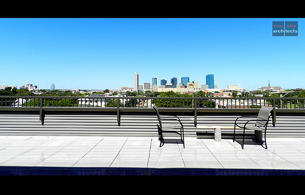 Travis Avenue Mixed Use Building View