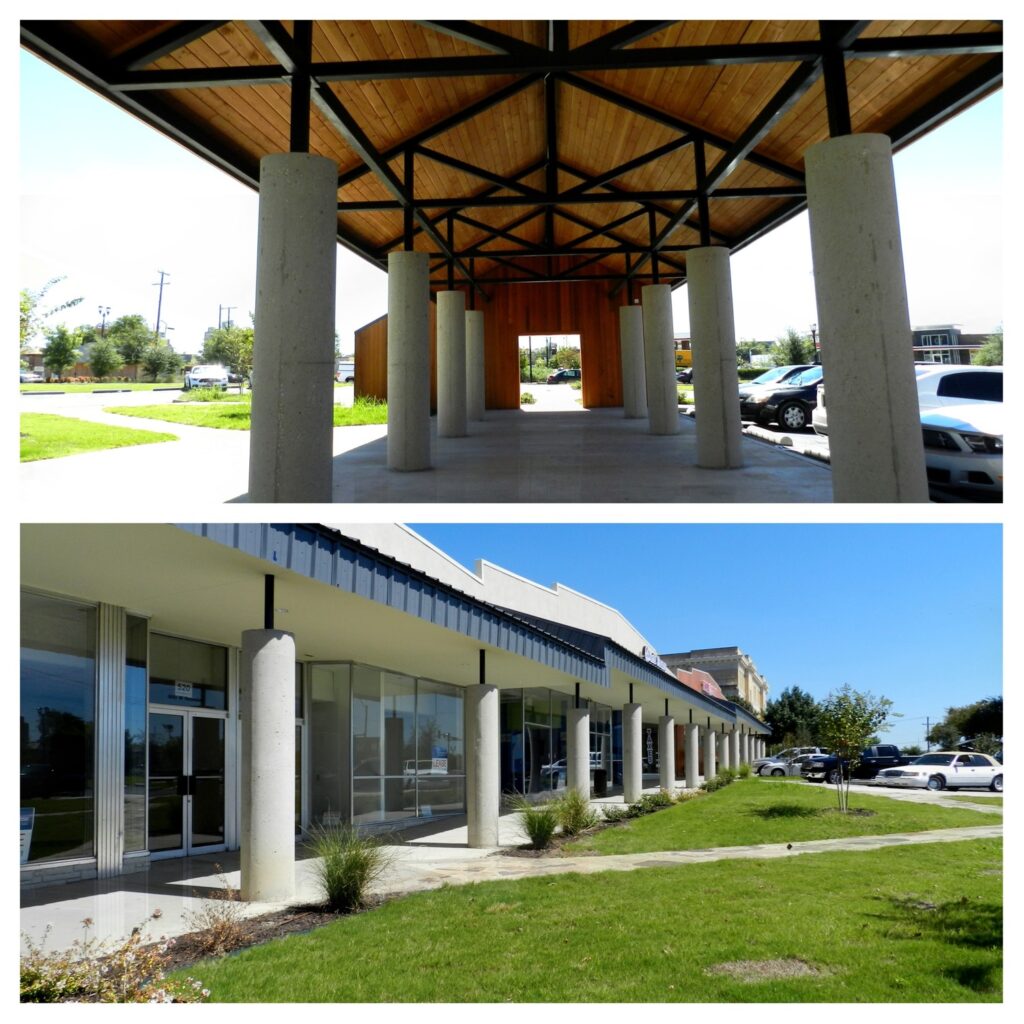 Architect Remodel of Retail Center