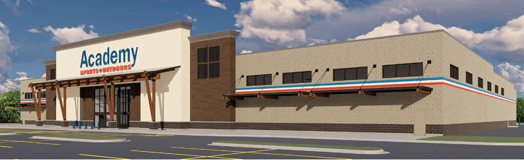 Architect for Retail Box Store Texas